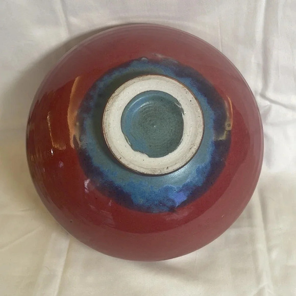 Abstract Art Pottery Vase - Picture 4 of 5